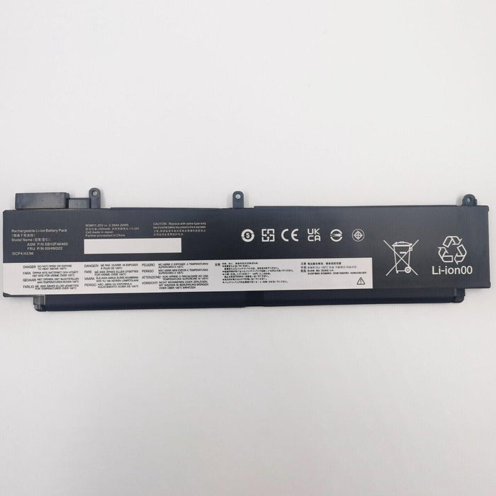 00HW022 New Compatible Lenovo 00HW023 00HW036 Battery 24WH - LaptopBatteries.ca