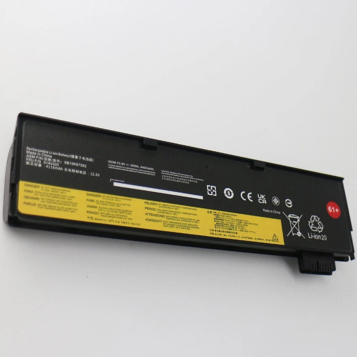 01AV425 New Lenovo ThinkPad T470 T570 61+ P51S 01AV490 01AV422 01AV424 01AV452 Battery 48WH - LaptopBatteries.ca