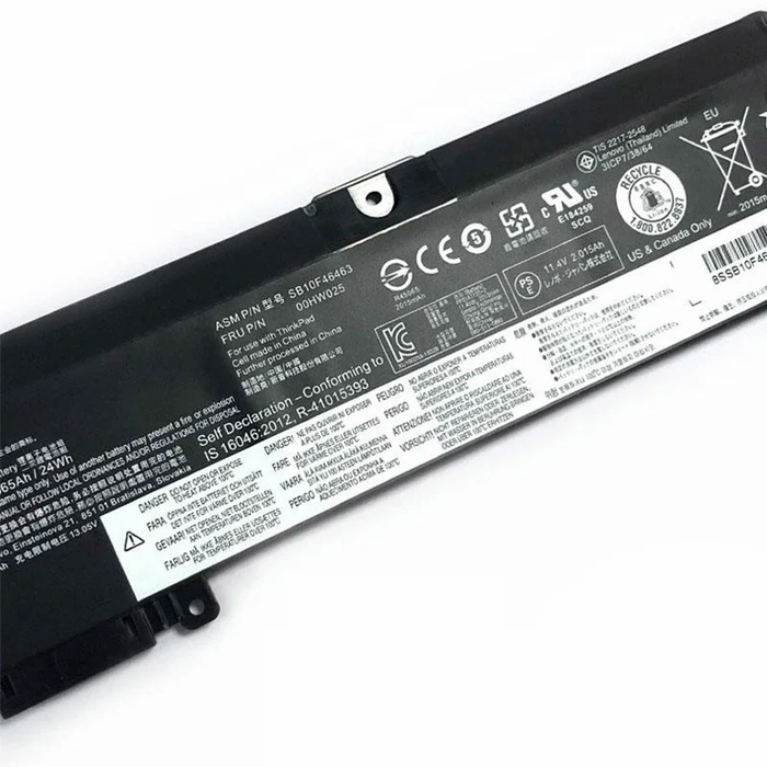 01AV405 New Genuine Lenovo ThinkPad T460s T470s Battery 24Wh - LaptopBatteries.ca