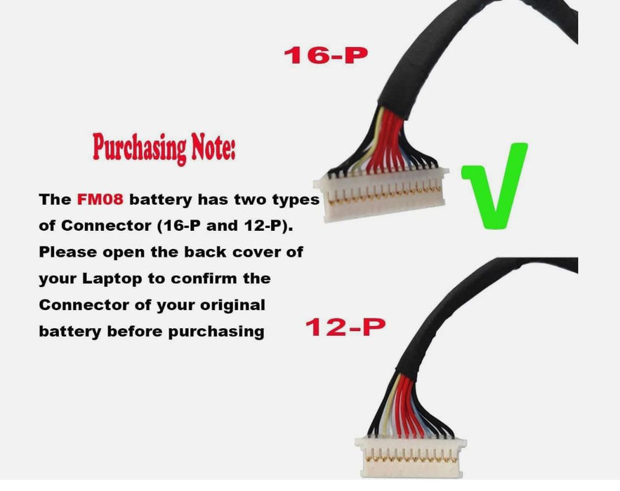 New Compatible HP FM08 922976-855 922977-855 922752-421 16wire 16-pin Battery 86Wh
