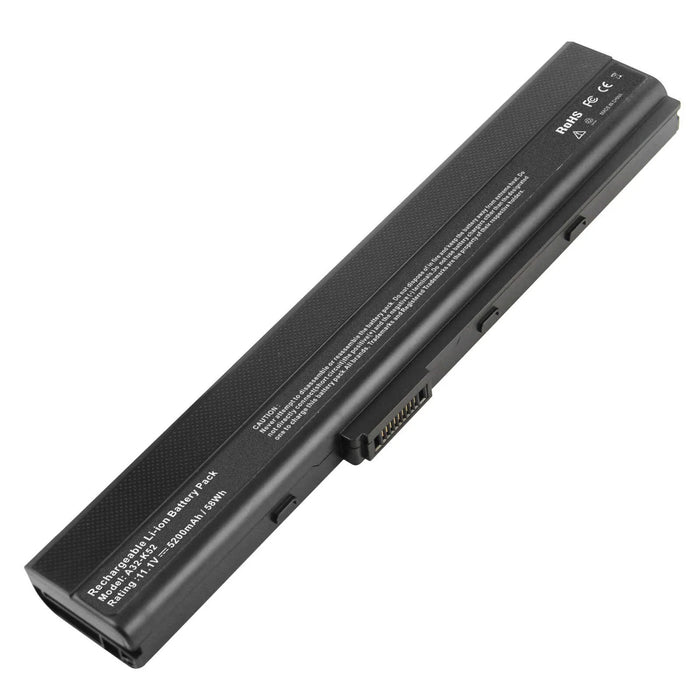 New Compatible Asus X52 X52D X52DE X52DR X52F X52J X52JB X52N K52 K52N K52F K52J K52JB K52JC K52JE K52JK K52JR X52F N82 A52 A32-K52 A42-K52 A41-K52 A32-N82 Battery 58Wh