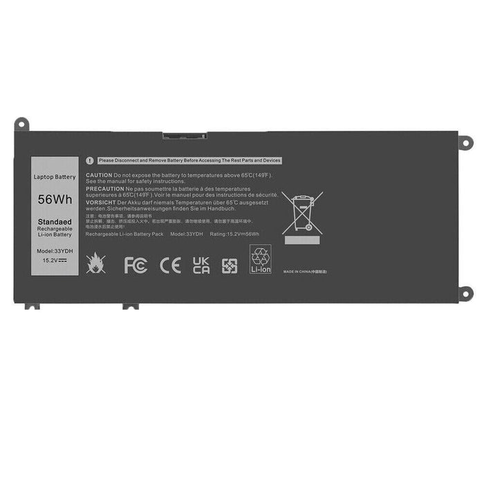 33YDH New Compatible Dell Latitude 13 3500 3580 3590 Battery 56WH - LaptopBatteries.ca