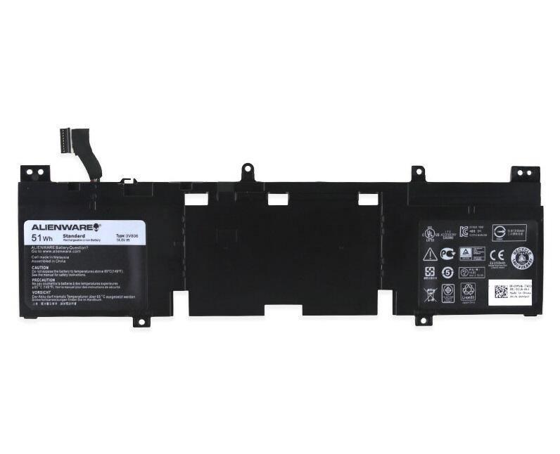 3V806 New Genuine Dell Alienware N1WM4 62N2T Battery 51Wh - LaptopBatteries.ca