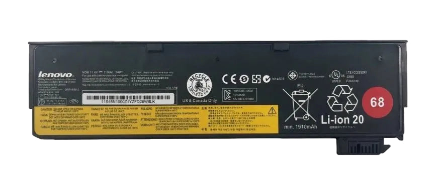 New Genuine Lenovo ThinkPad T440s T450 T550 X240 X250 X260 W550 Battery 45N1126 45N1127 24WH