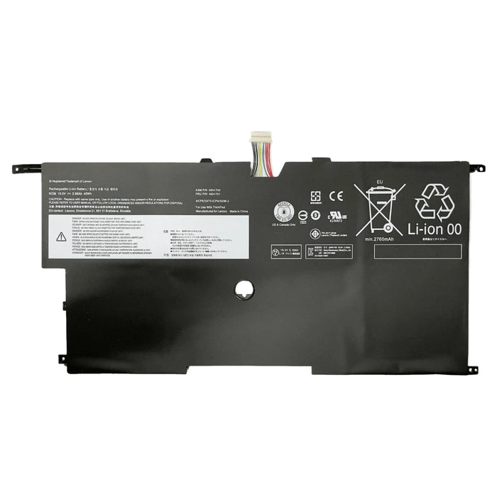 New Compatible Lenovo ThinkPad X1 Gen 2 20A7 20A8 Carbon 14 Battery 45Wh 45N1700 45N1701 - LaptopBatteries.ca