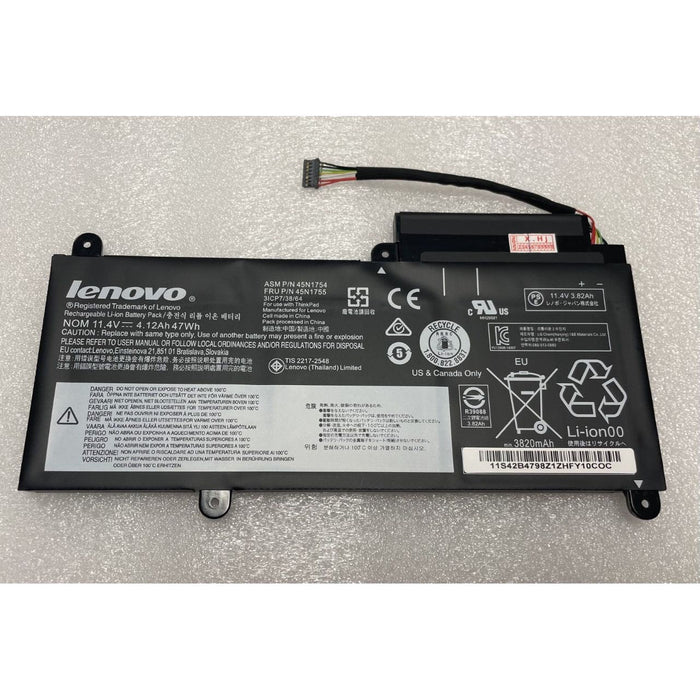 45N1754 New Genuine Lenovo ThinkPad E450 E450C E455 E460 E460C Battery 47WH - LaptopBatteries.ca