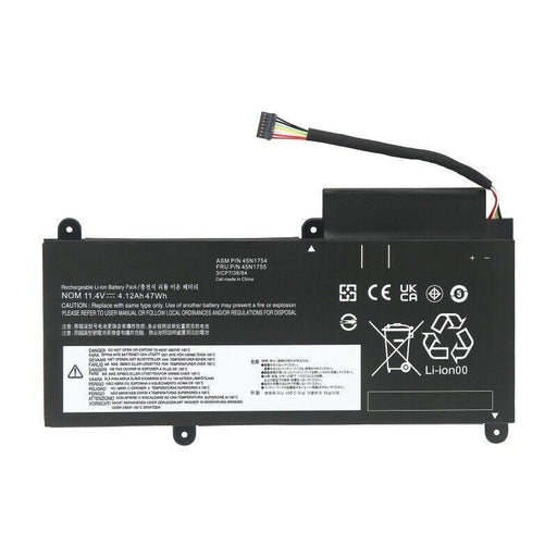 45N1754 New Compatible Lenovo ThinkPad E450 E450C E455 E460 E460C Battery 47WH - LaptopBatteries.ca
