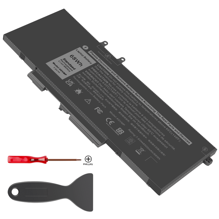 4GVMP New Compatible Dell Latitude 5400 5500 Battery 68WH - LaptopBatteries.ca