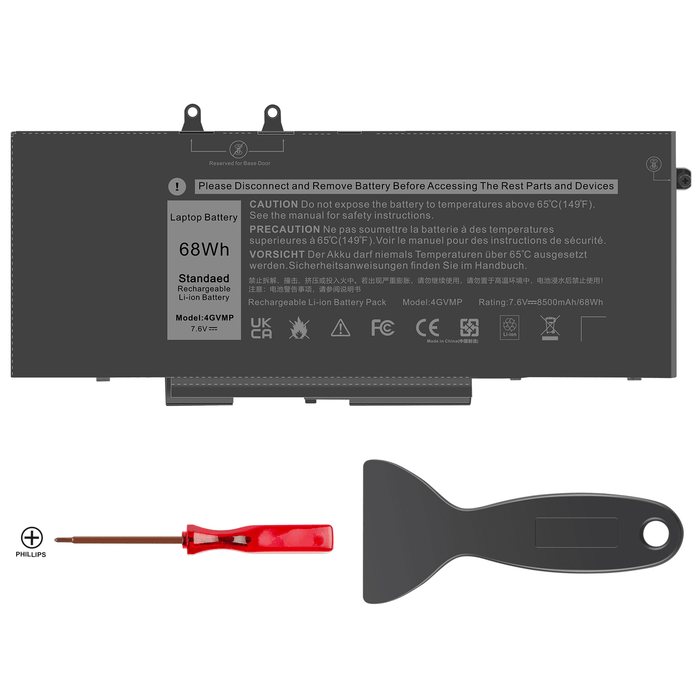 4GVMP New Compatible Dell Inspiron 2-in-1 7590 7591 7791 Battery 68WH - LaptopBatteries.ca