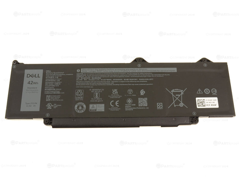 New  Dell Original Latitude 5440 3540 5540 5340 3440 Precision 3480 3580 42Wh Battery JTG7N 542WP 7RDGP