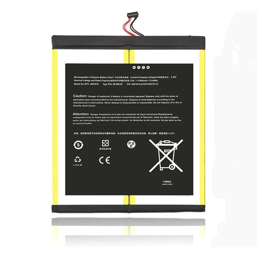 58-000187 New Amazon Fire HD 10 7th Gen 10.1" SL056ZE Battery 23.94WH - LaptopBatteries.ca