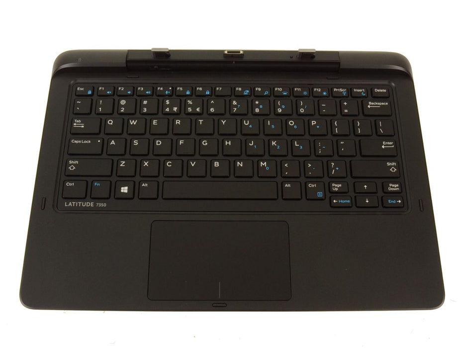 New Dell OEM Latitude 13 7350 Keyboard Touchpad Palmrest Docking Assembly  Internal Battery K14A 7WY8N