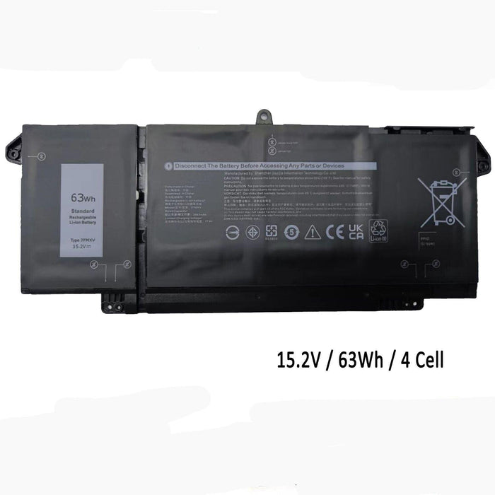 7FMXV New Compatible Dell Latitude 04M1JN Battery 63WH - LaptopBatteries.ca