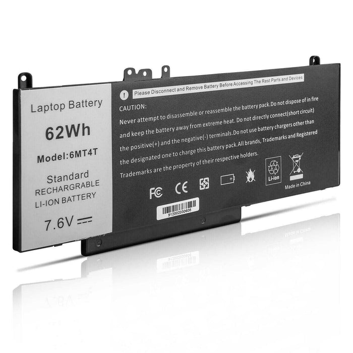 7V69Y New Compatible Dell Latitude E5270 E5470 E5570 Battery 62WH - LaptopBatteries.ca