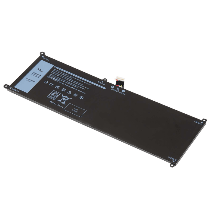 7VKV9 New Compatible Dell XPS 12 9250 Battery 30WH - LaptopBatteries.ca