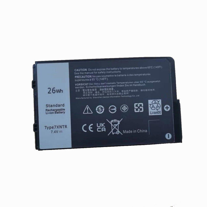 7XNTR New Compatible Dell Latitude 12 7202 7212 Rugged Tablet Battery 26WH - LaptopBatteries.ca