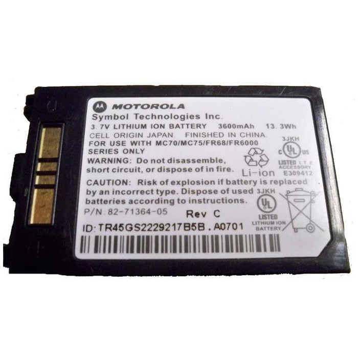 82-71364-05 New Genuine Symbol MC70 MC7004 MC7090 MC7094 Battery 13.3Wh - LaptopBatteries.ca
