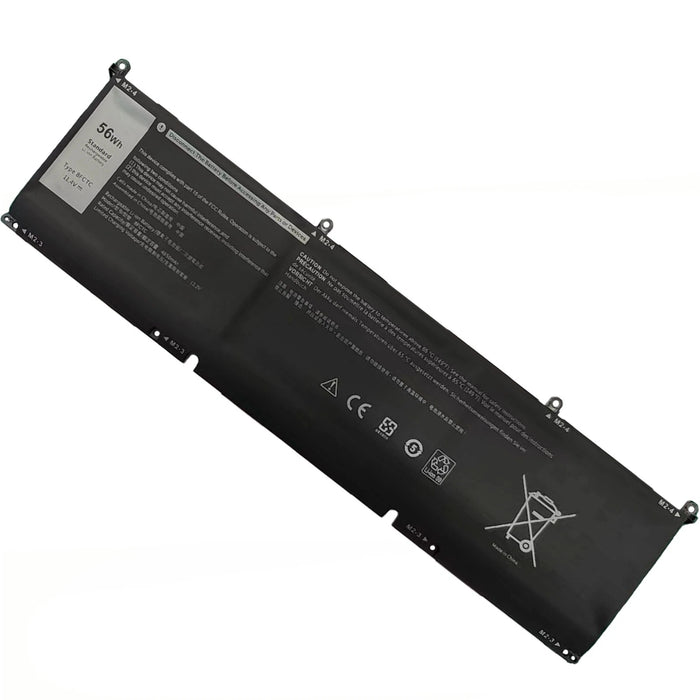 8FCTC New Compatible Dell XPS 15 9500 9510 9520 Battery 56WH P8P1P DVG8M - LaptopBatteries.ca