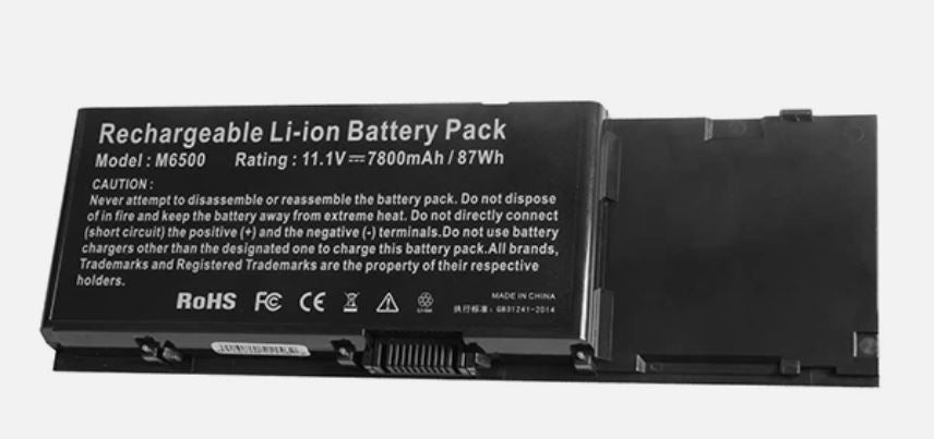 New Compatible Dell Precision M4400 M6400 M6500 Battery 8M039 C565C 87WH
