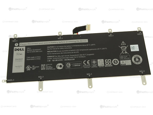 New Dell Original Venue 10 Pro 5055 5050 Tablet 32Whr Battery 8WP5J 69Y4H JKHC1