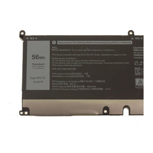 8FCTC New Genuine Dell Alienware M15 R3 R4 R6 Battery 56WH - LaptopBatteries.ca