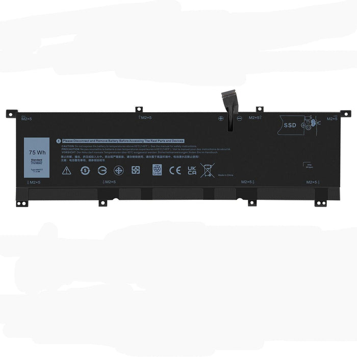 8N0T7 New Compatible Dell 0TMFYT Battery 75WH - LaptopBatteries.ca