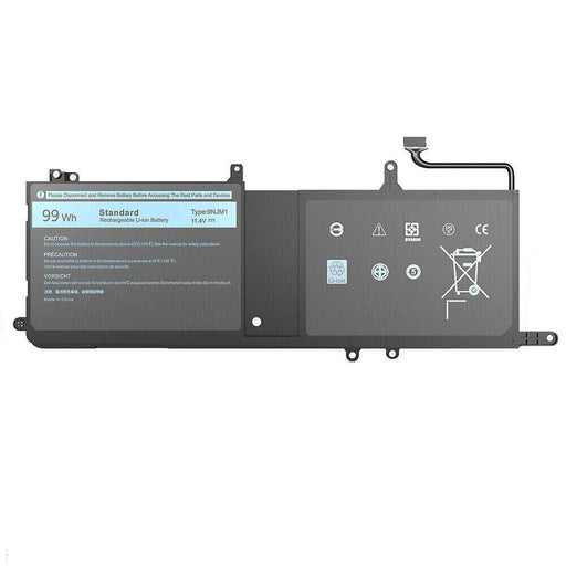 9NJM1 New Compatible Dell Alienware 17 R5 Battery 99WH - LaptopBatteries.ca