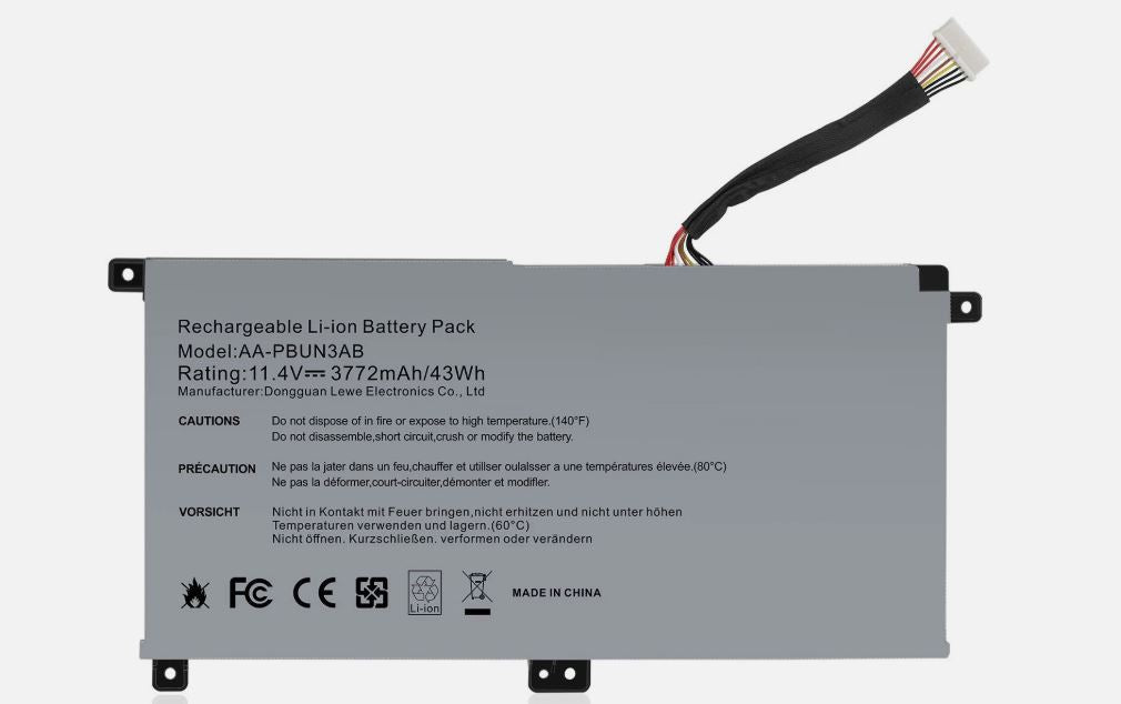 New Compatible Samsung AA-PBUN3AB AA-PBUN3QB Battery 43WH