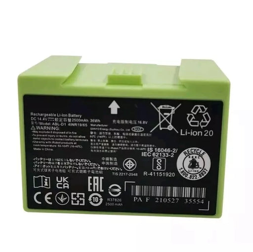 ABL-D1 New Compatible iRobot Roomba e5 e6 i1 i2 i3 i4 i5 i6 i7+ i8+ j5+ J6+ J7+ Battery - LaptopBatteries.ca
