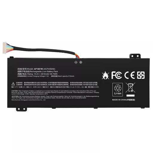 AP18E8M New Compatible Acer KT.0040G.013 Battery 57.48Wh - LaptopBatteries.ca