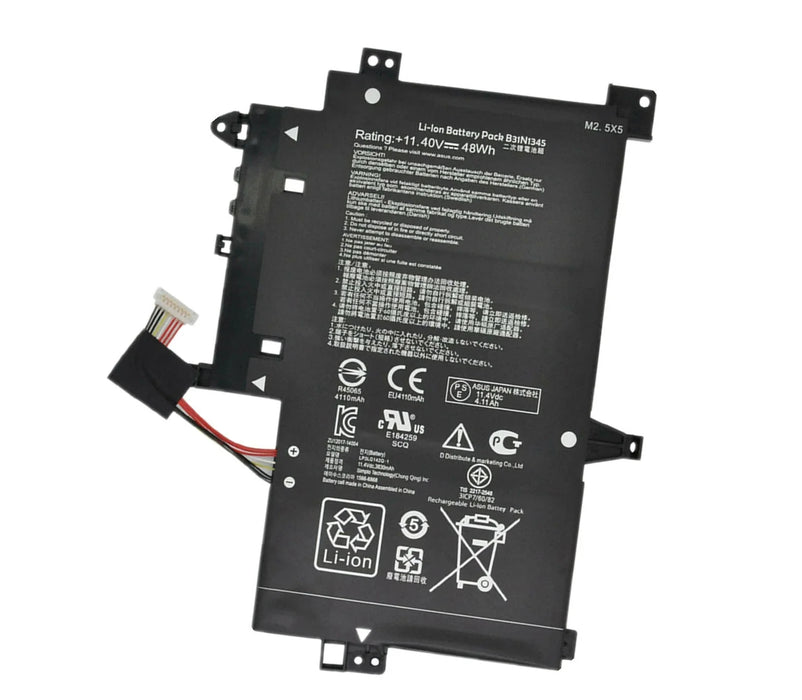 New Compatible Asus Transformer Book Flip B31N1345 0B200-00990100 B31BN9H B31NI34 TP500LBh TP500LN-0041 TP500LA-DH71T Battery 48WH