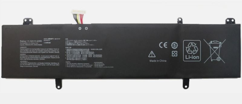 New Compatible Asus Vivobook 14 S410UN X411UQ X411UA Battery B31N1707 42WH