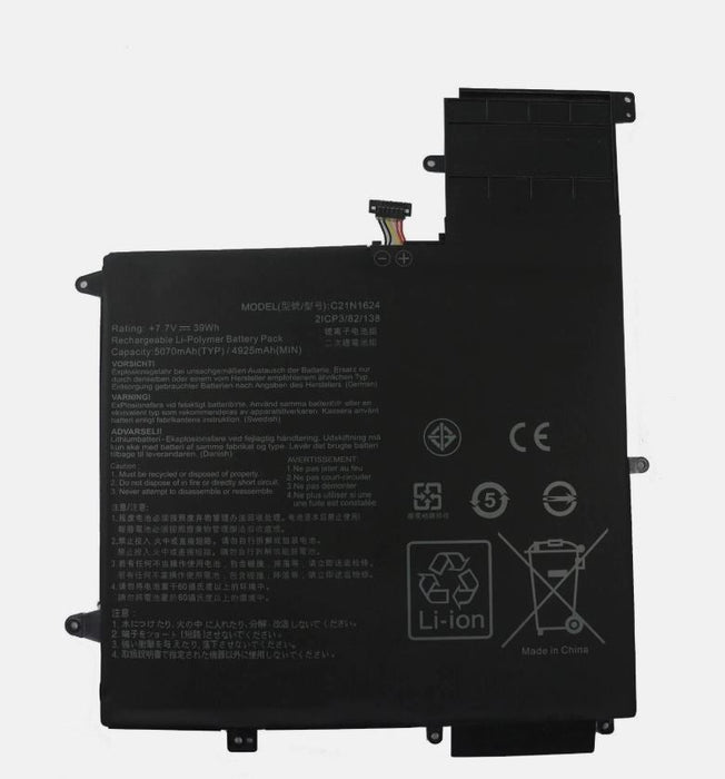 New Compatible Asus 0B200-02420200 C21N1624 Battery 39WH