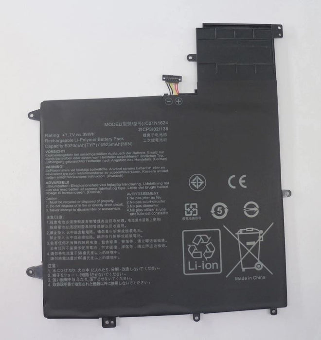 New Compatible Asus 0B200-02420200 C21N1624 Battery 39WH