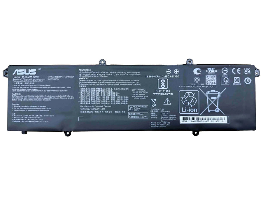 New Genuine Asus VivoBook 15 F1504ZA X1504ZA Battery 42WH
