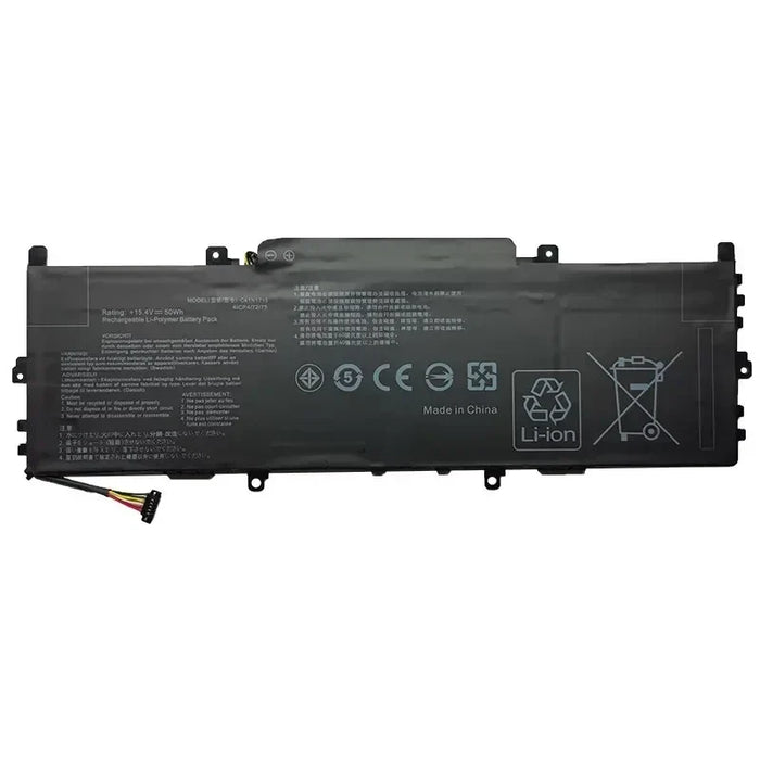 New Compatible Asus Zenbook 13 UX331FA UX331FN UX331U UX331UA UX331UN UX331UN-EG015T UX331UN-EG010T Battery 50Wh C41N1715 0B200-0276000