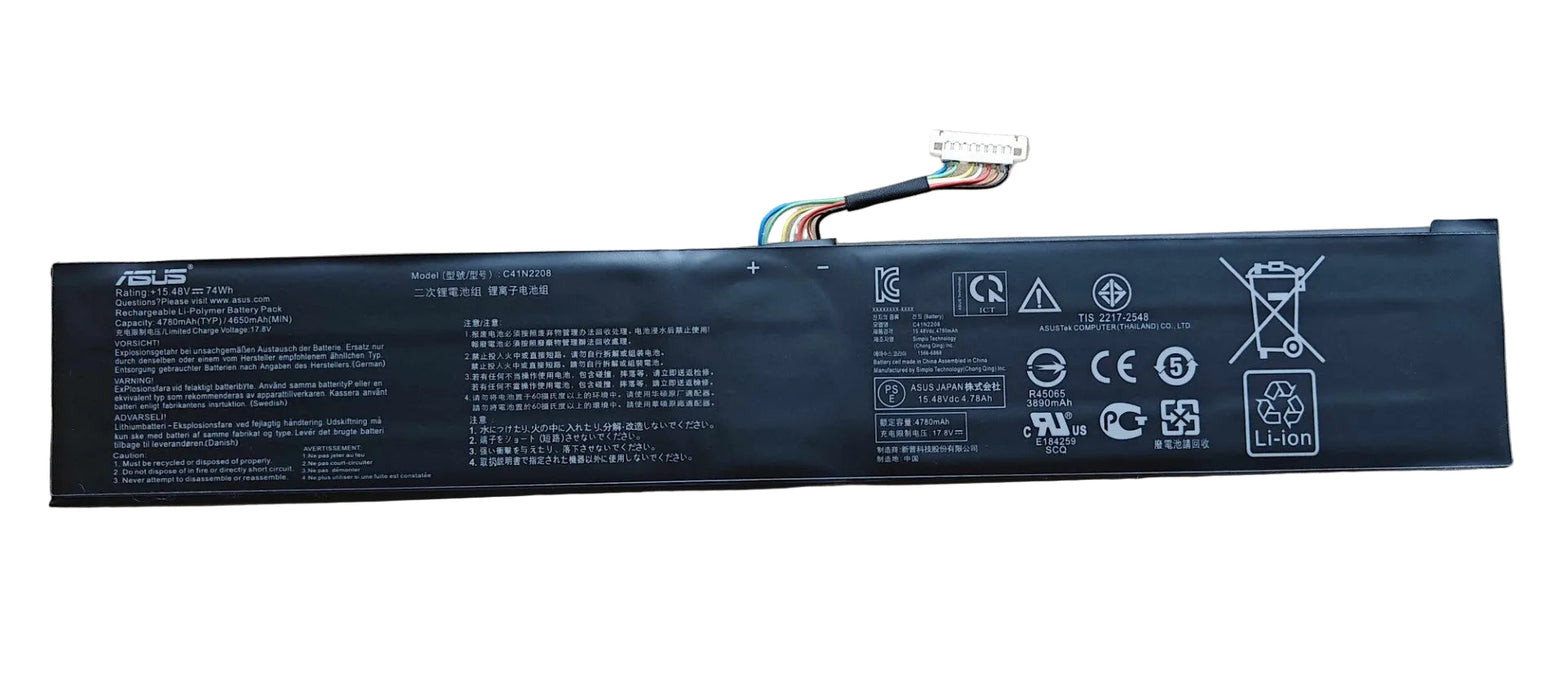 New Genuine Asus ROG Ally C41N2208 Battery 74WH - LaptopParts.ca
