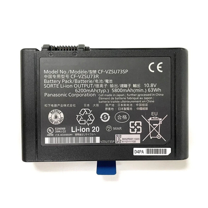 New Compatible Panasonic Toughbook CF-D1 CF-VZSU73R CF-VZSU73SP CF-VZSU73U Battery 63WH