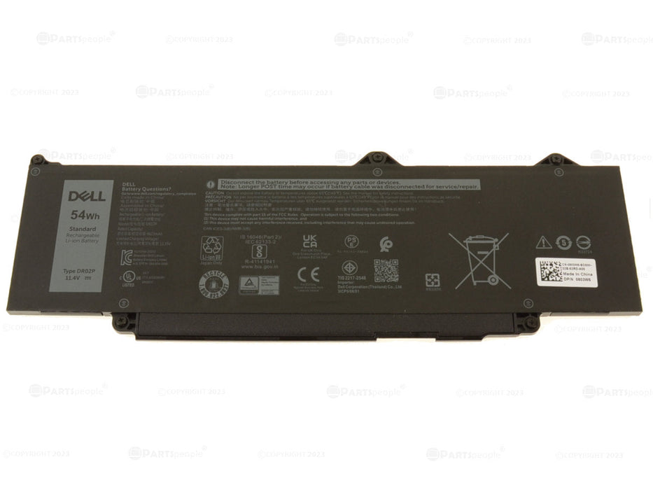 New Dell Original Latitude 5440 3540 5540 5340 3440 Precision 3490 3580 54Wh Battery DR02P 803W6 WYJ45 RXF9T 2X1V9 PX6ND