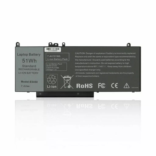 G5M10 New Compatible Dell Latitude E5270 E5450 E5470 E5550 Battery 51Wh 8V5GX - LaptopBatteries.ca