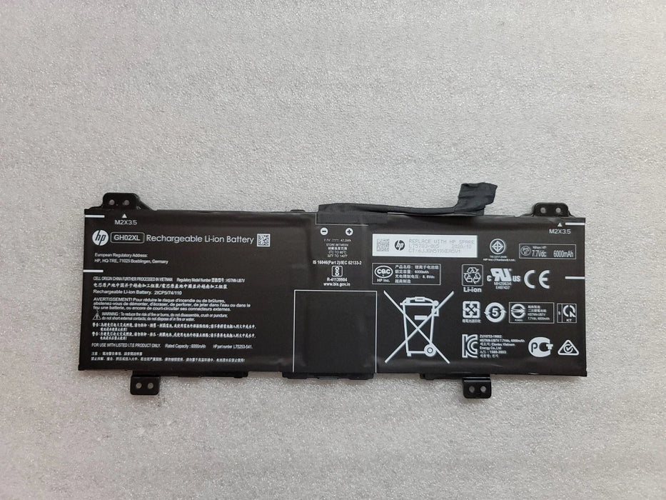 New Genuine HP GH02XL Battery 47.3WH - LaptopParts.ca