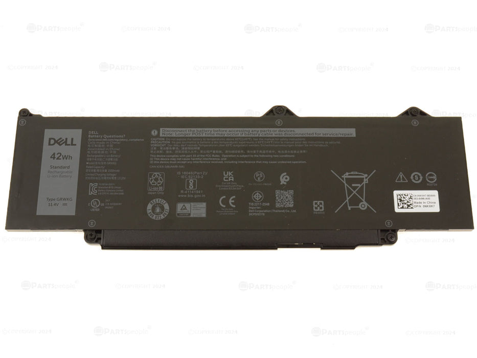 New Dell Original Latitude 5440 3540 5540 5340 3440 Precision 3580 42Wh Battery GRWK GNKXK7 V7TXF HM1H5 02HHX 3G4T8