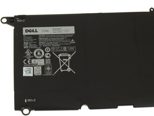 JD25G New Genuine Dell XPS 13 9343 52Wh 4-cell Laptop Battery RWT1R 0N7T6 0DRRP - LaptopBatteries.ca