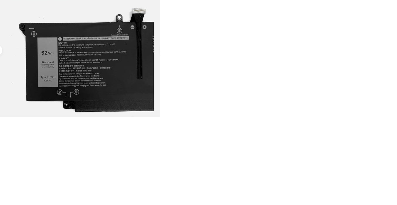 New Compatible Dell Latitude 7310 7410 Series 52Wh Battery 0WY9MP 04V5X2 HRGYV 0HRGYV JHT2H