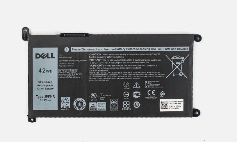New Genuine Dell Chromebook 3400 5488 5493 5593 Battery JPFMR 42WH