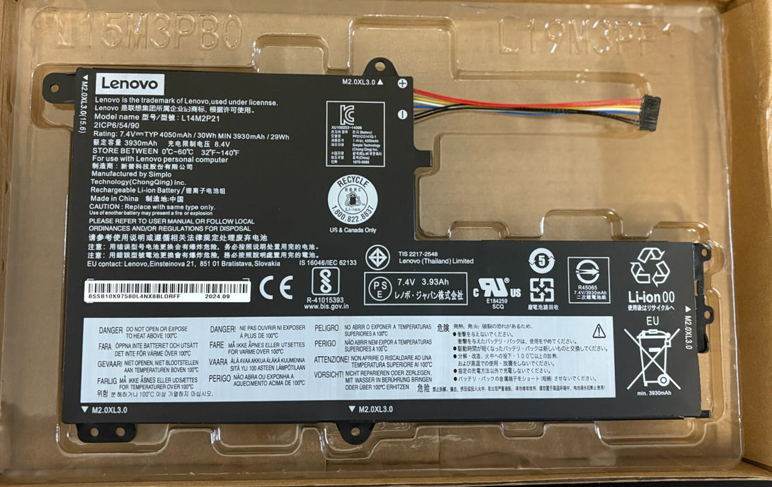 New Genuine Lenovo IdeaPad 300s 300s-14ISK 300s-14ISK 80Q4 80Q4000KUS Battery 30Wh - LaptopParts.ca