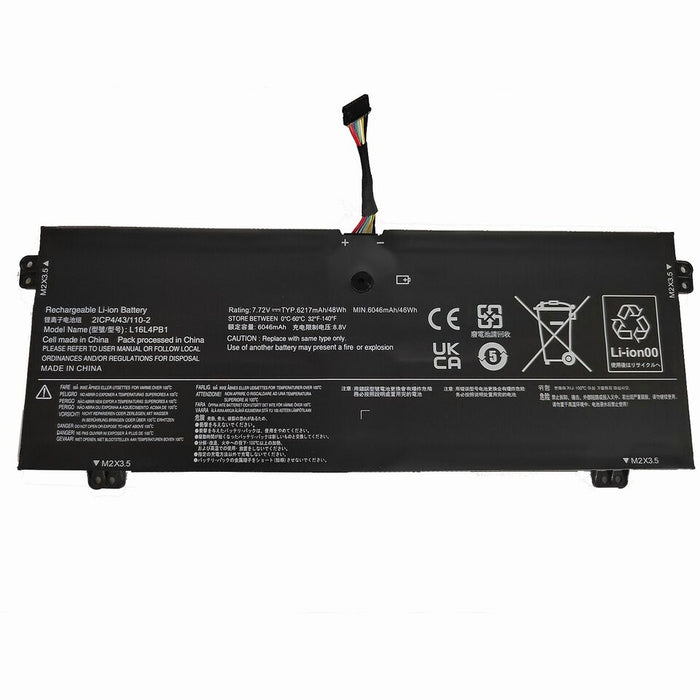 New Compatible Lenovo Yoga 730-13IKB Battery 46WH - LaptopParts.ca