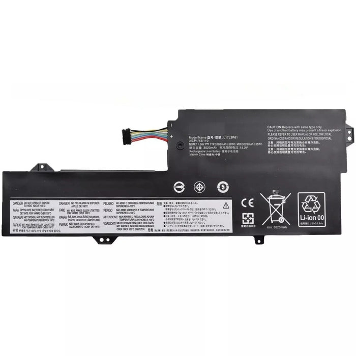 New Compatible Lenovo Yoga 320-11 520-12 720-12IKB 7000-13 L17C3P61 L17L3P61 L17M3P61 Battery 36WH