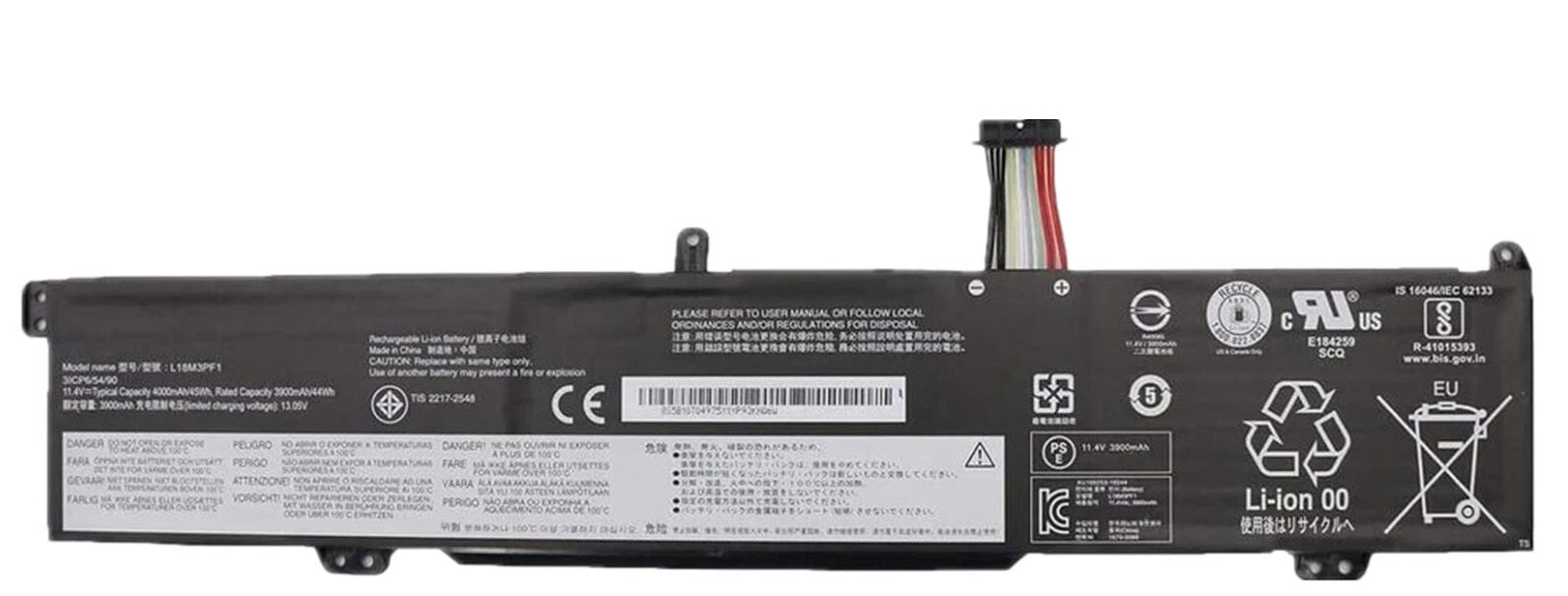 L18C3PF1 New Compatible L340 L18C3PF1 L18M3PF1 5B10T04975 5B10T04976 Battery 45Wh - LaptopBatteries.ca