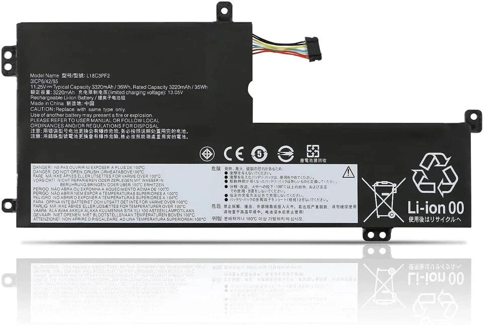 New Compatible Lenovo Ideapad L340-15API L340-15IWL L340-17API 15API 17API L18C3PF2 L18D3PF1 L18M3PF2 Battery 36WH